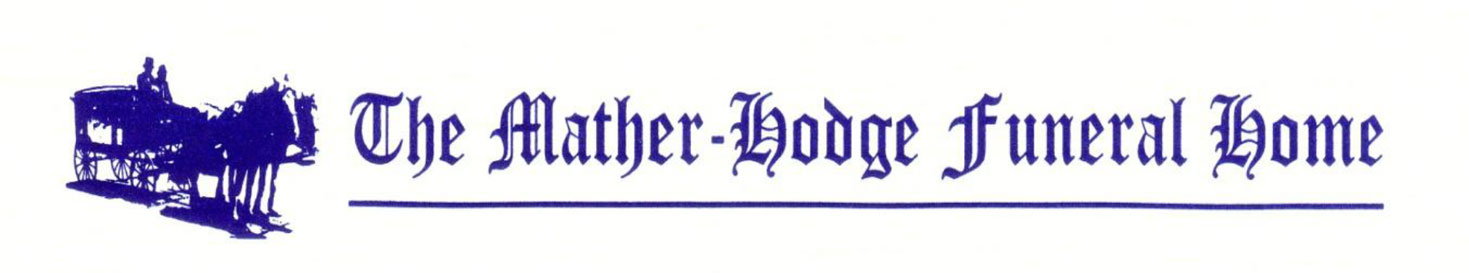 mather hodge funeral home logo